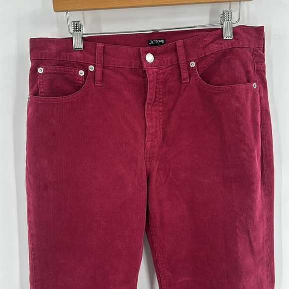 J. Crew Petite High Rise Slim Demi Boot Pant Corduroy 30P NWT - Picture 3 of 8